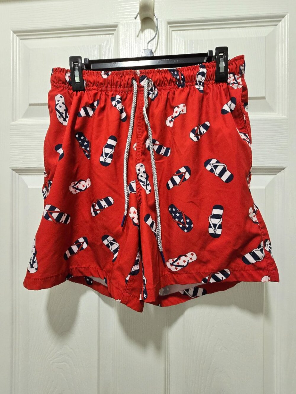 Rainforest Swim Trunks Mens Medium Patriotic July 4th Summer Swim Beach Boating
